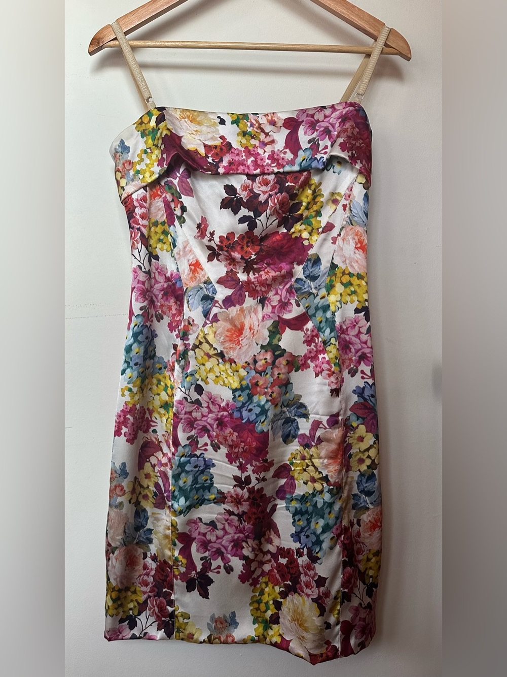 Dolce & Gabbana D&G Silk Bodycon Floral Dress Size 44 - Picture 10 of 14